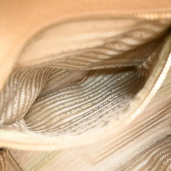 Prada Vitello Daino Front Pocket Wing Convertible Tote Beige - Picture 6 of 6